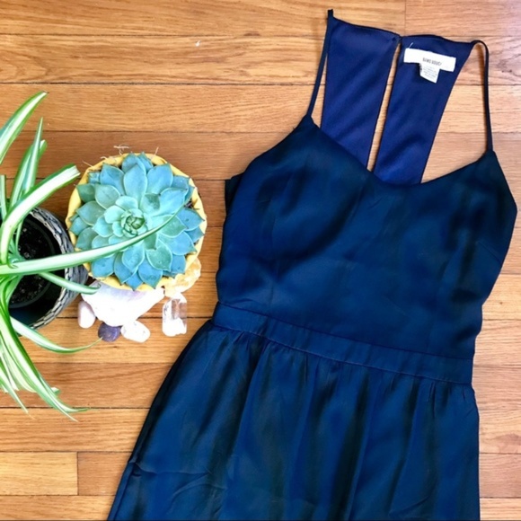 Anthropologie Dresses & Skirts - Anthropologie Sans Souchi Long Navy Blue Dress